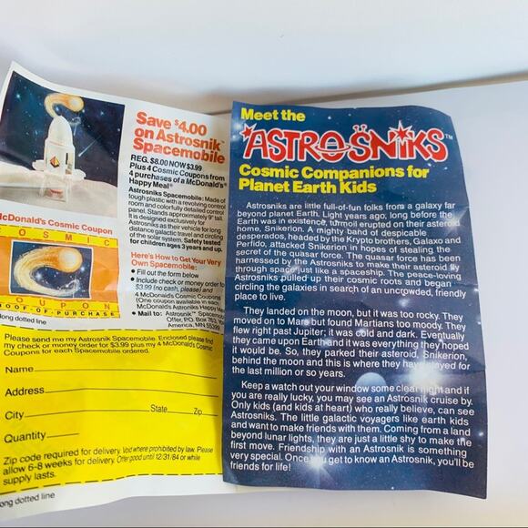 1984 Astrosniks Bully Figurine Action Figure - Picture 12 of 12